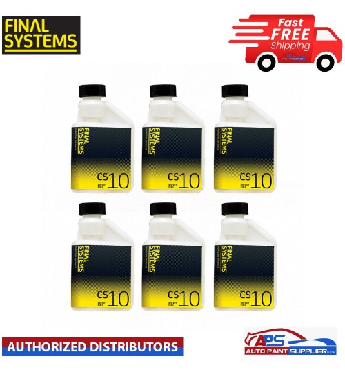 6x 2K Final Systems Fuel Rocket Super Accelerator for low bake&Air Drying 250 ML